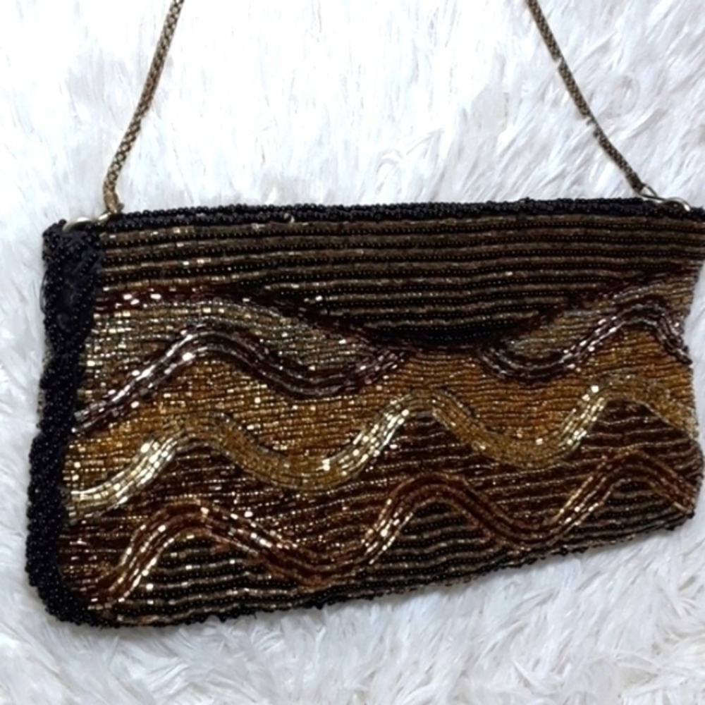 Vintage LA Regale LTD Detailed Beaded Evening Bag